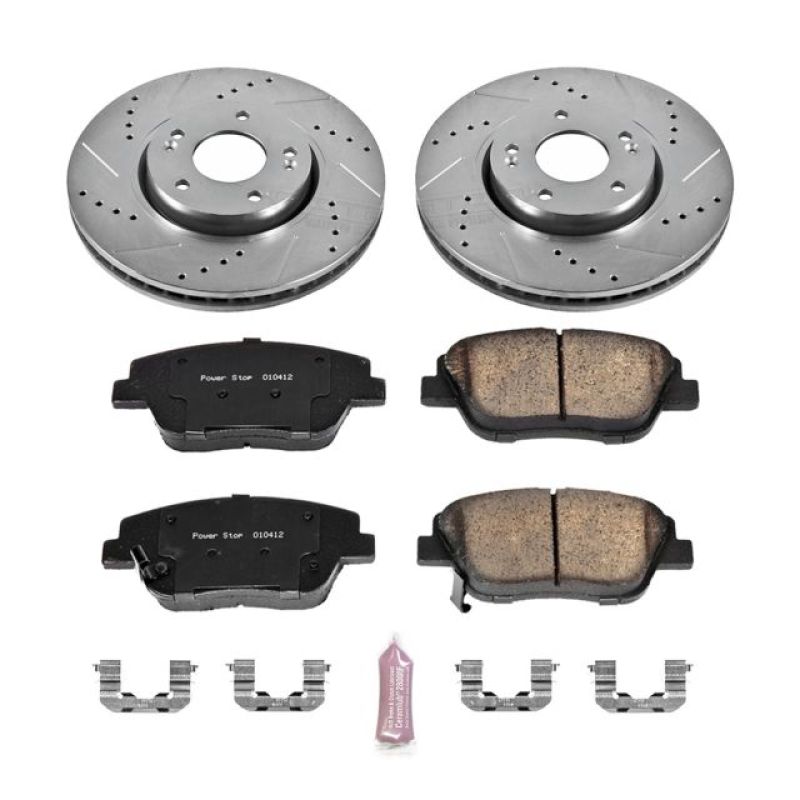 PowerStop PSB Z23 Evolution Kit Brakes, Rotors & Pads Brake Kits - Performance D&S main image