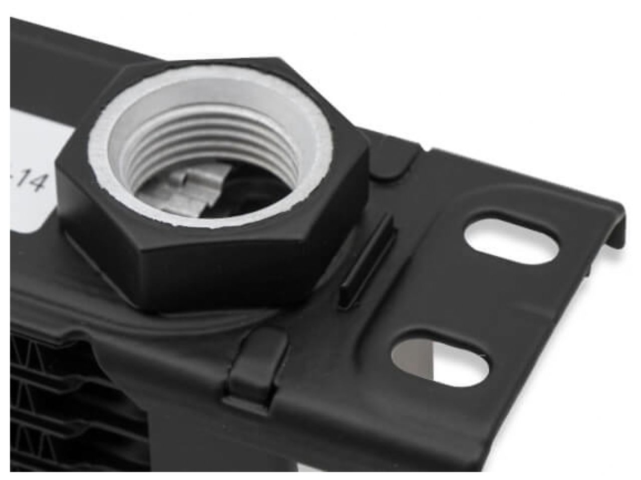 Earl's UltraPro Oil Cooler - Black - 16 Rows - Narrow Cooler - 10 O-Ring Boss