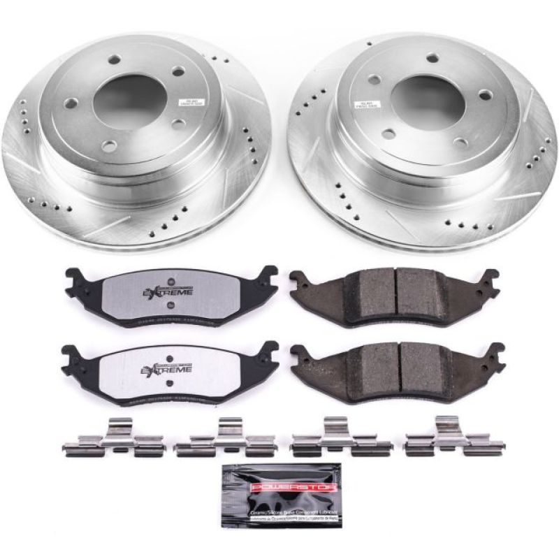 PowerStop PSB Z36 Truck & Tow Kit Brakes, Rotors & Pads Brake Kits - Performance D&S main image