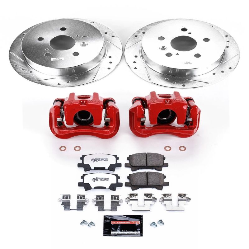 PowerStop PSB Z36 Truck & Tow Kit w/Cals Brakes, Rotors & Pads Brake Kits - Performance D&S main image