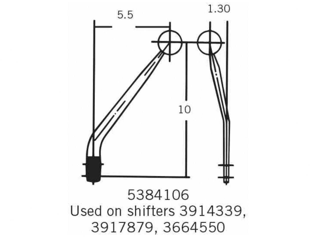 Hurst Shifters Replacement Competition Plus Upper Stick Replacement Chrome Stick