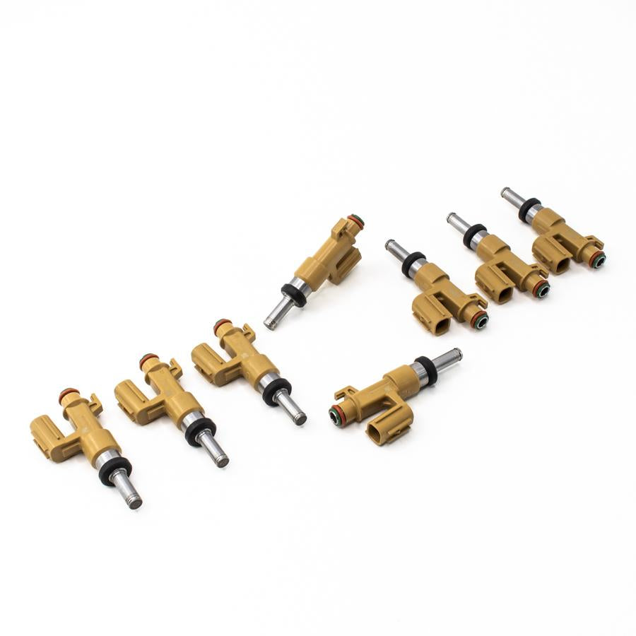 DeatschWerks Matched set of 8 injectors 650cc/min