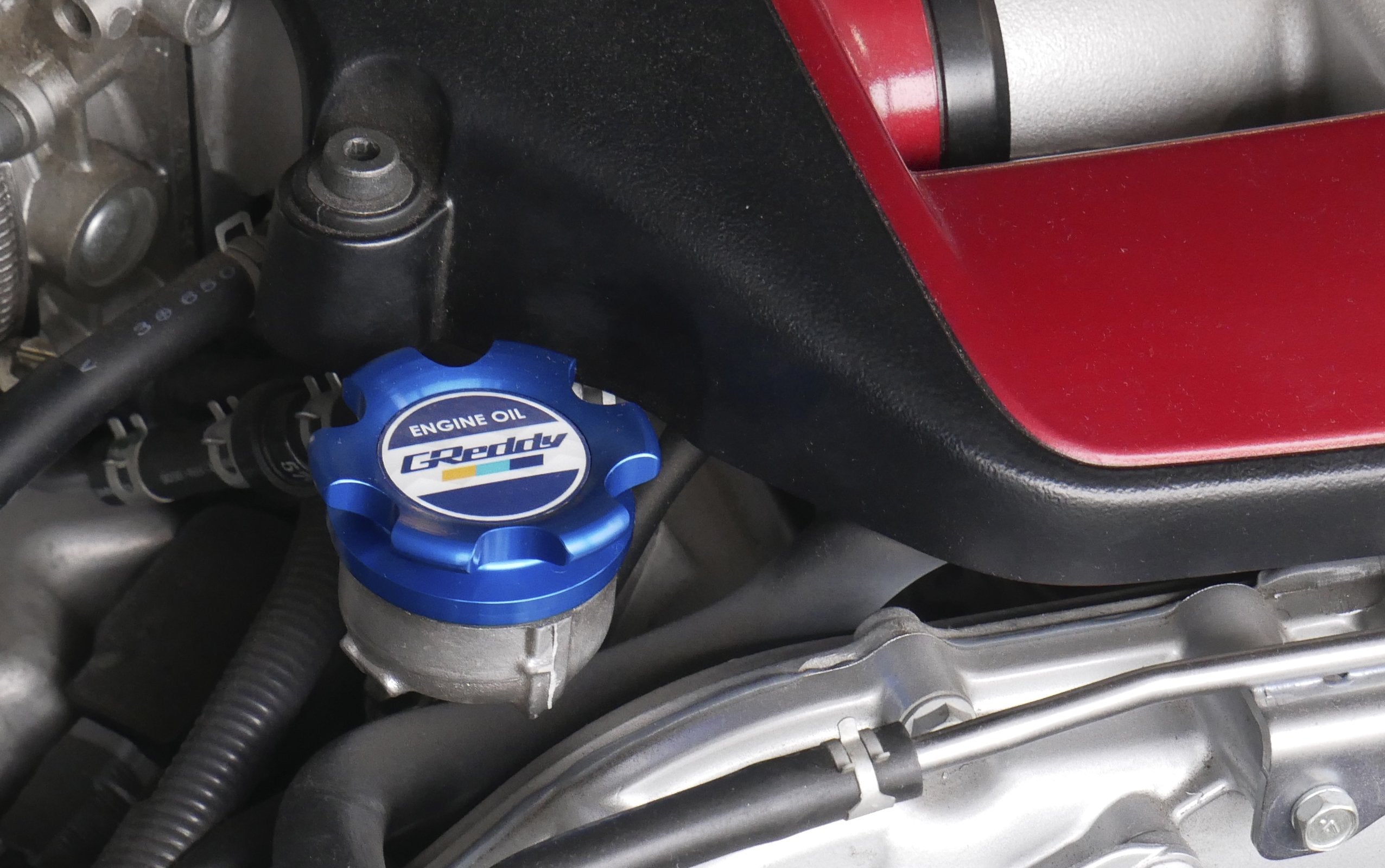 Greddy Engine Oil Filler Cap (Blue) - NEW