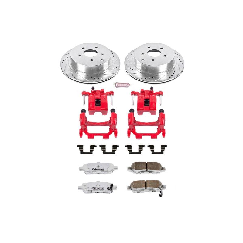 PowerStop PSB Z26 Street Kit w/Cals Brakes, Rotors & Pads Brake Kits - Performance D&S main image