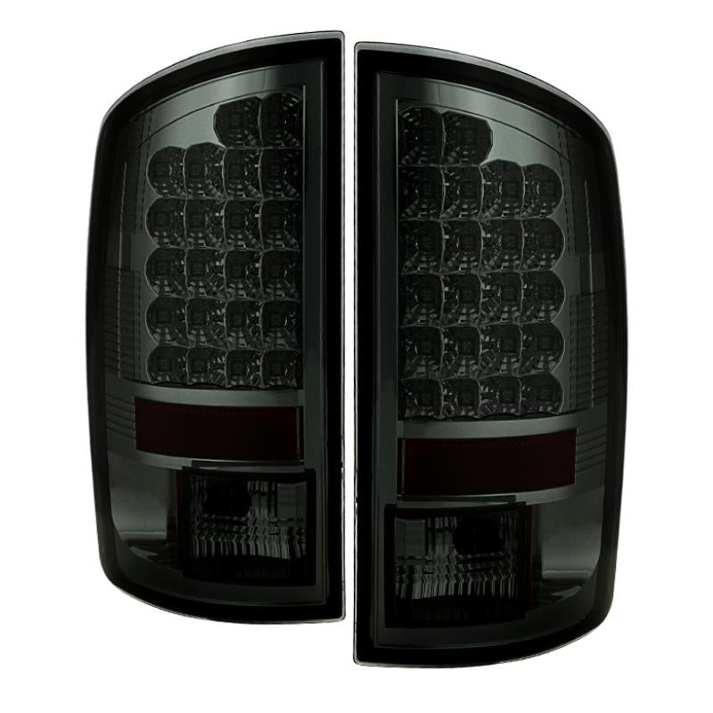 Spyder Dodge Ram 07-08 1500/Ram 07-09 2500/3500 LED Tail Lights Smoke ALT-YD-DRAM06-LED-SM 5002655 Main Image