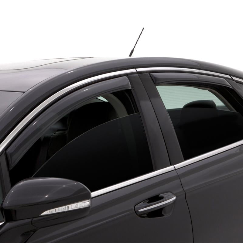 AVS 16-18 Buick Envision Ventvisor In-Channel Front & Rear Window Deflectors 4pc - Smoke 194773 Main Image