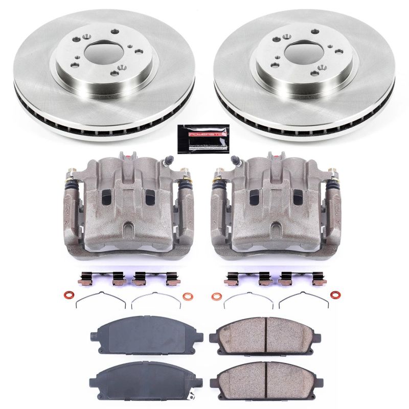 PowerStop PSB Autospecialty Kit w/Cals Brakes, Rotors & Pads Brake Kits - OE main image