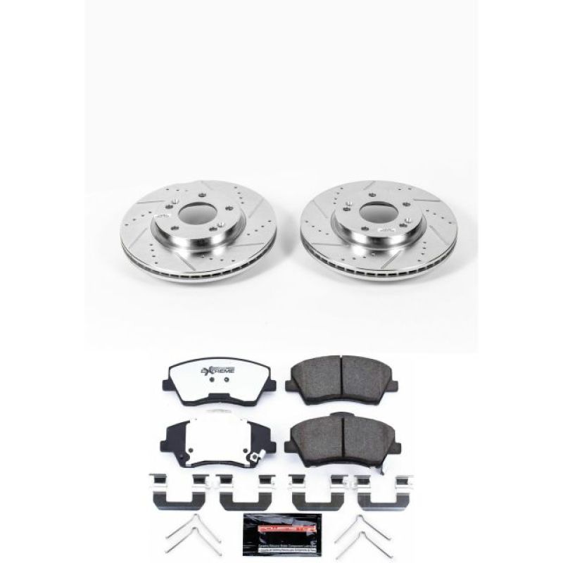 PowerStop PSB Z36 Truck & Tow Kit Brakes, Rotors & Pads Brake Kits - Performance D&S main image