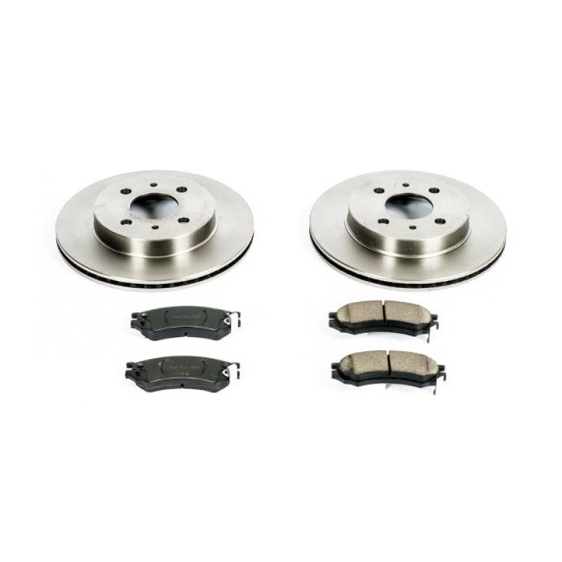 PowerStop PSB Autospecialty Kit Brakes, Rotors & Pads Brake Kits - OE main image