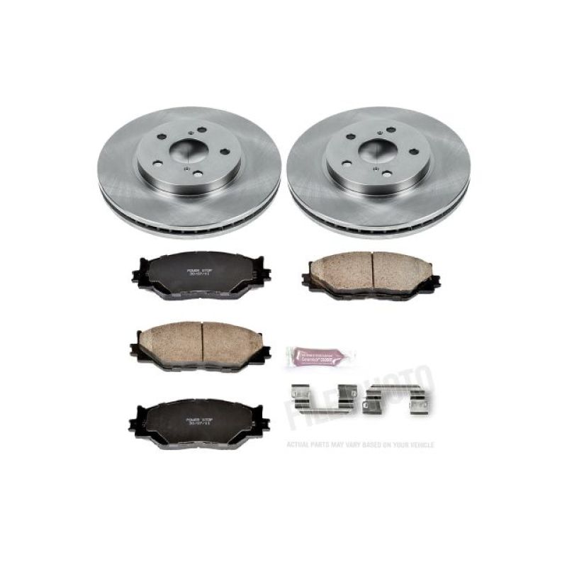 PowerStop PSB Autospecialty Kit Brakes, Rotors & Pads Brake Kits - OE main image