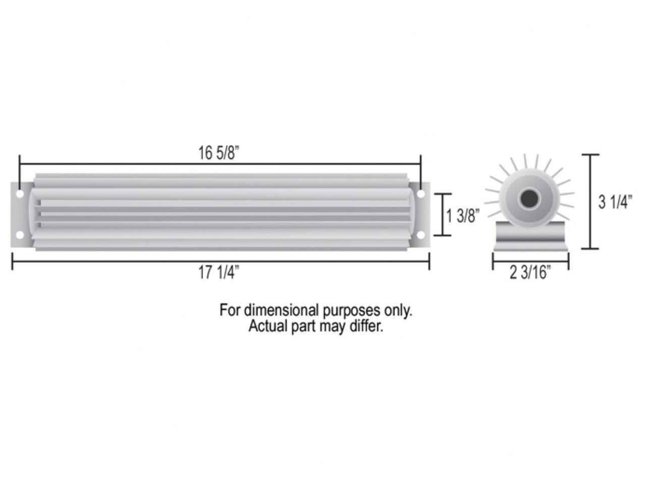 Derale Single-Pass Heat Sink Cooler Kit, 15