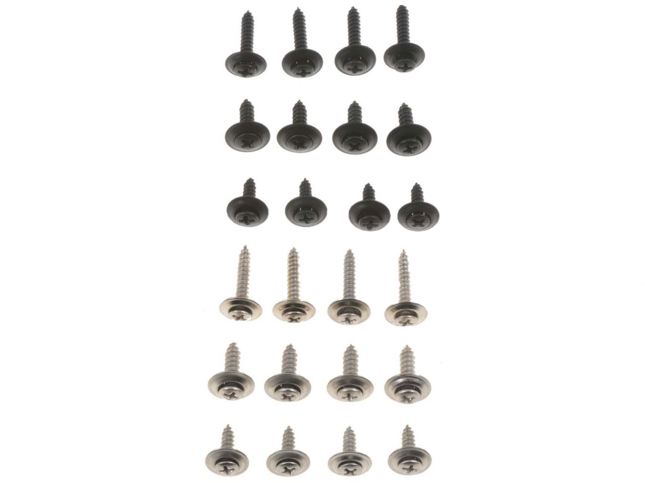 Dorman - HELP Door Interior Trim Panel Retainer Black And Chrome with Original Equipment Quality 02406