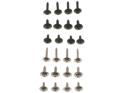 Dorman - HELP Door Interior Trim Panel Retainer Black And Chrome with Original Equipment Quality 02406