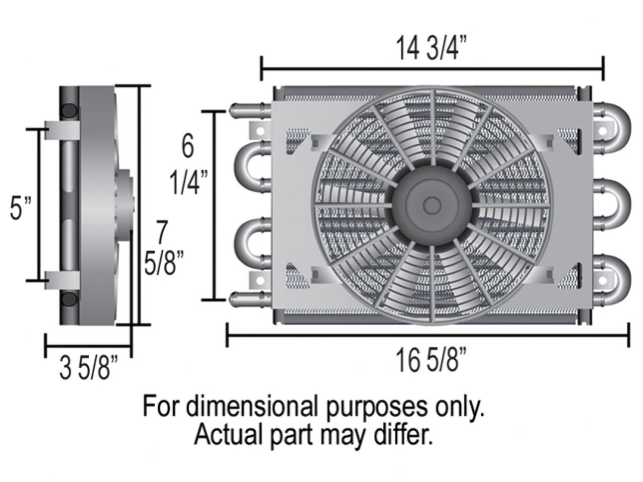 Derale Dyno-Cool Remote Cooler (11/32)