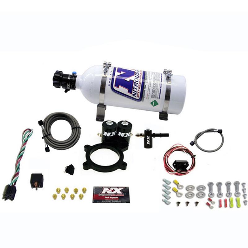 Nitrous Express 2014+ GM 5.3L Truck Nitrous Plate Kit (50-250HP) w/5lb Bottle 20936-05 Main Image