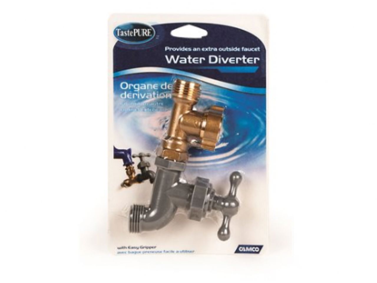 Camco Water Diverter - W / Hose Gripper Bilingual LLC