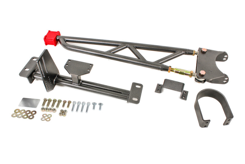 BMR 93-02 F-Body w/ DSL Torque Arm Tunnel Mount (For Stock Exhaust) - Black Hammertone TA011H