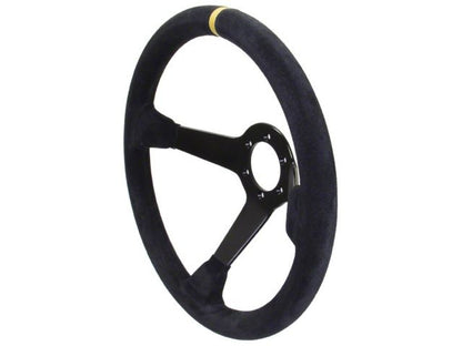Sparco 325 Competition Black Suede Steering Wheel 350mm