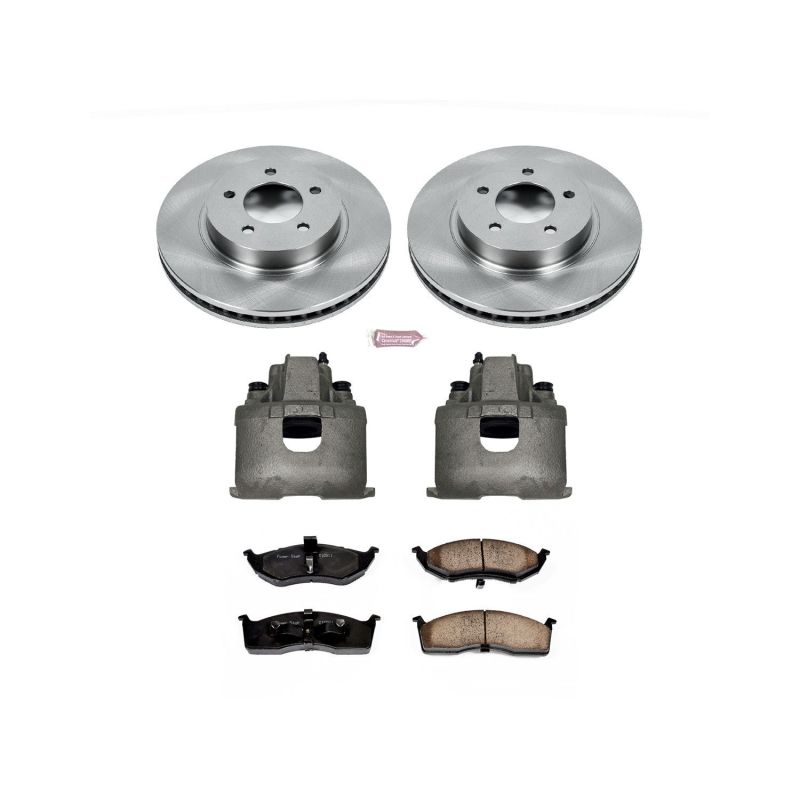 PowerStop PSB Autospecialty Kit w/Cals Brakes, Rotors & Pads Brake Kits - OE main image