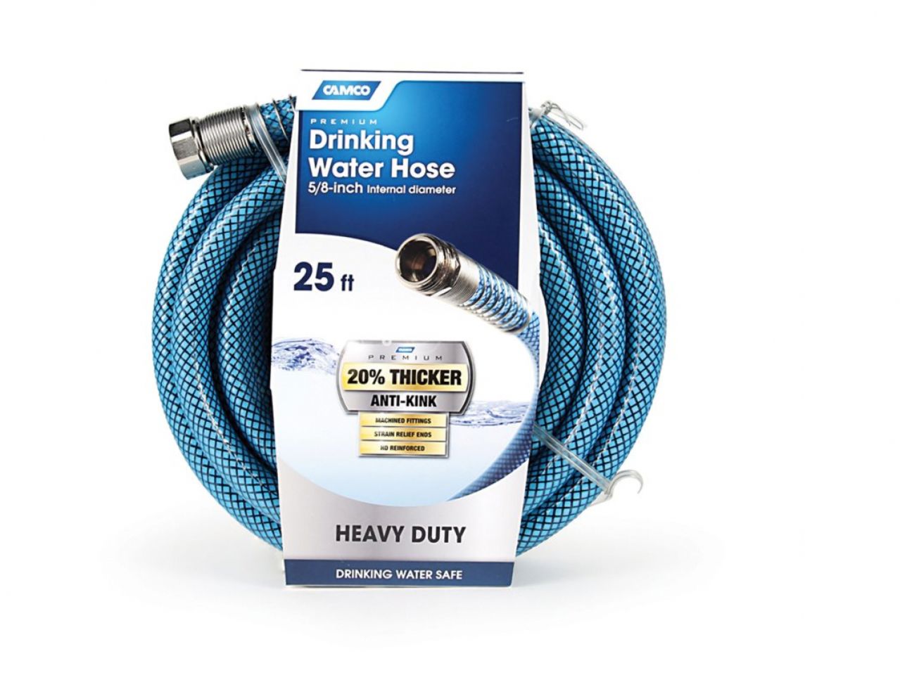 Camco TastePURE 25' Premium Drinking Water Hose - 5 / 8"ID Bilingual LLC