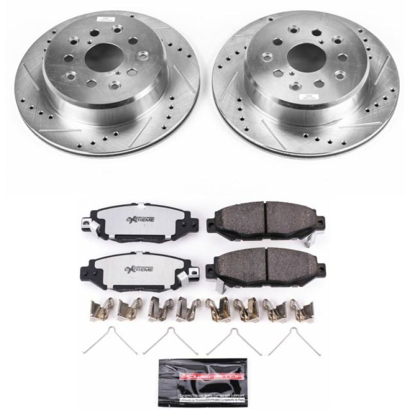 PowerStop PSB Z26 Street Warrior Kit Brakes, Rotors & Pads Brake Kits - Performance D&S main image