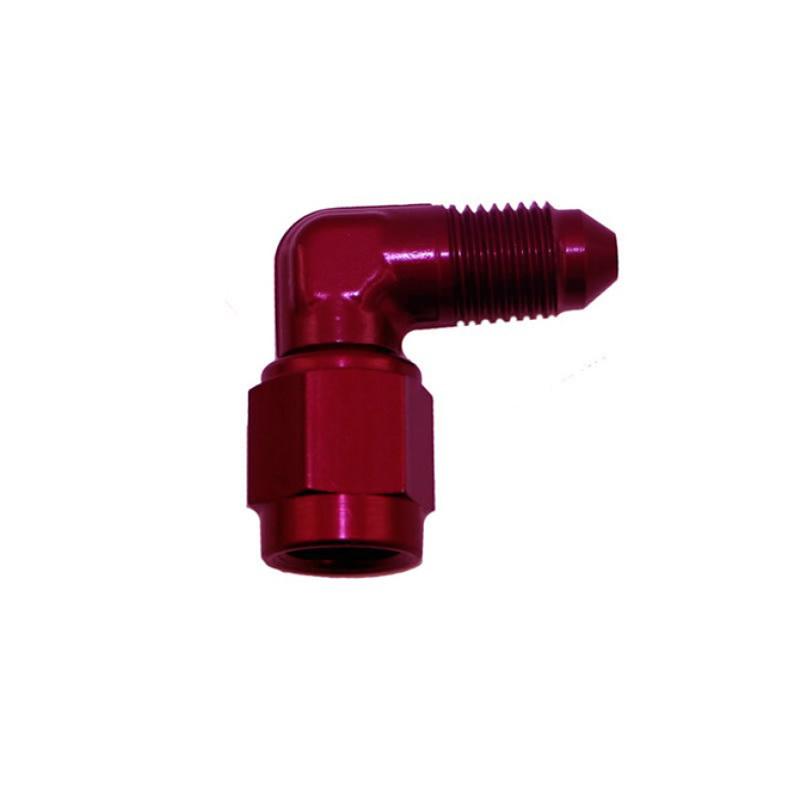 Nitrous Express 3AN Male x 90 -3 Female Swivel - Red 16195-90 Main Image