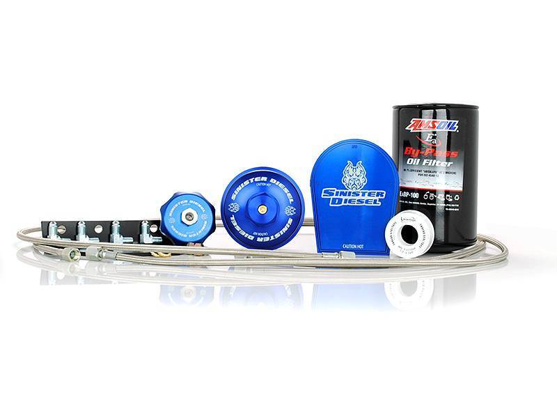 Sinister Diesel SIN External Oil Filter System Oils & Oil Filters Oil Filter Other main image