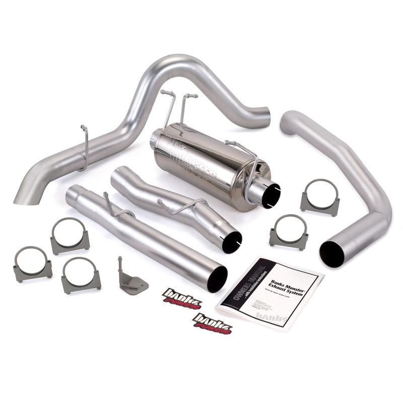 Banks Power 03-06 Ford 6.0 F4-550 SC 165 in Monster Exhaust System 47288 Main Image