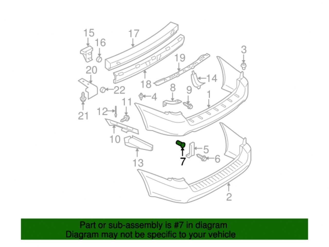 Subaru Vehicle Parts 909300015 Item Image