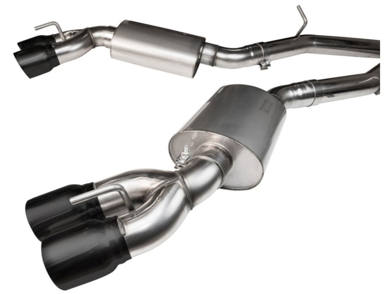 Kooks 3" Non-catted Exhaust System W/ Black Quad Tips 2016 + Camaro Ss / Zl1