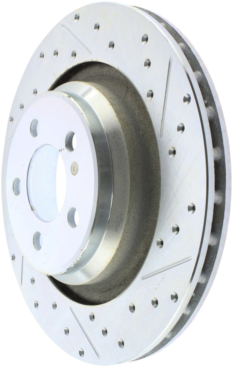 StopTech Select Sport 13-14 Dodge Challenger SRT8 Drilled and Slotted Rear Left Brake Rotor 227.63064L