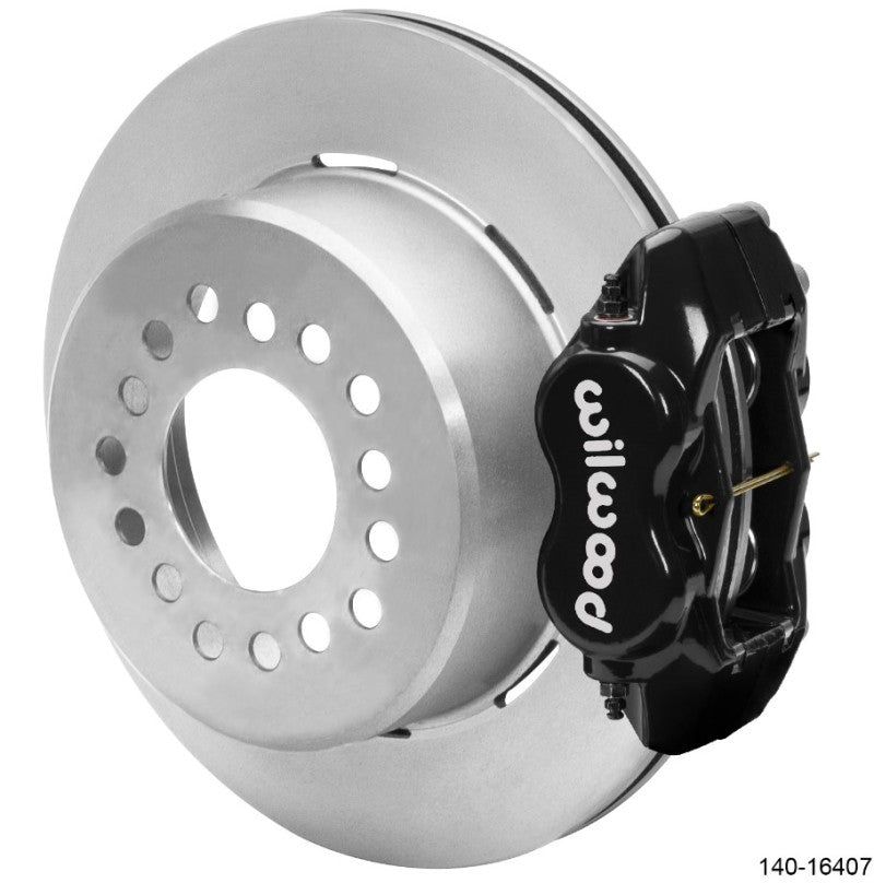 Wilwood Ford Explorer 8.8in Rear Axle Dynalite Disc Brake Kit 12.19in Rotor -Black Caliper 140-16407