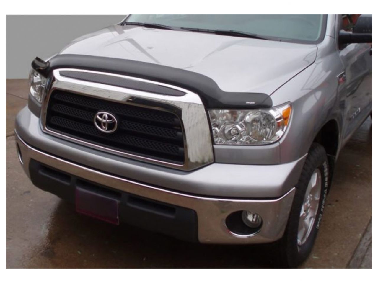 Stampede Vigilante Premium Hood Protector, Smoke, for 2007-2013 Toyota Tundra