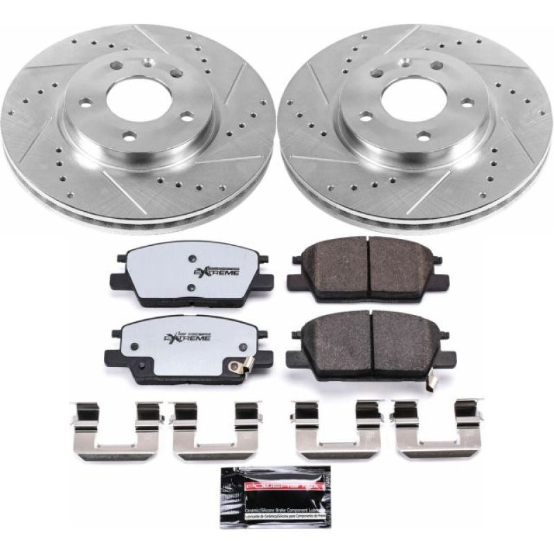 PowerStop PSB Z36 Truck & Tow Kit Brakes, Rotors & Pads Brake Kits - Performance D&S main image