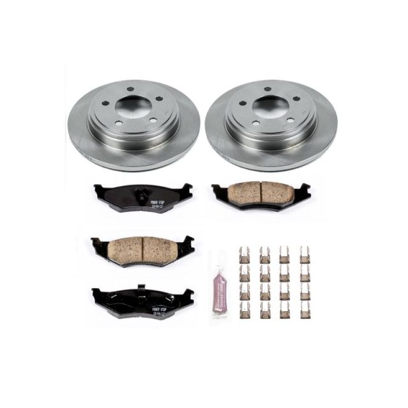 PowerStop PSB Autospecialty Kit Brakes, Rotors & Pads Brake Kits - OE main image