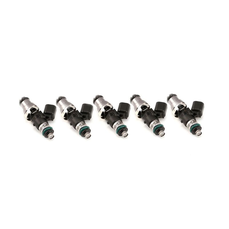 Injector Dynamics ID1050X Injectors - 48mm Length - 14mm Top - 14mm Lower (Set of 5) 1050.48.14.14.5