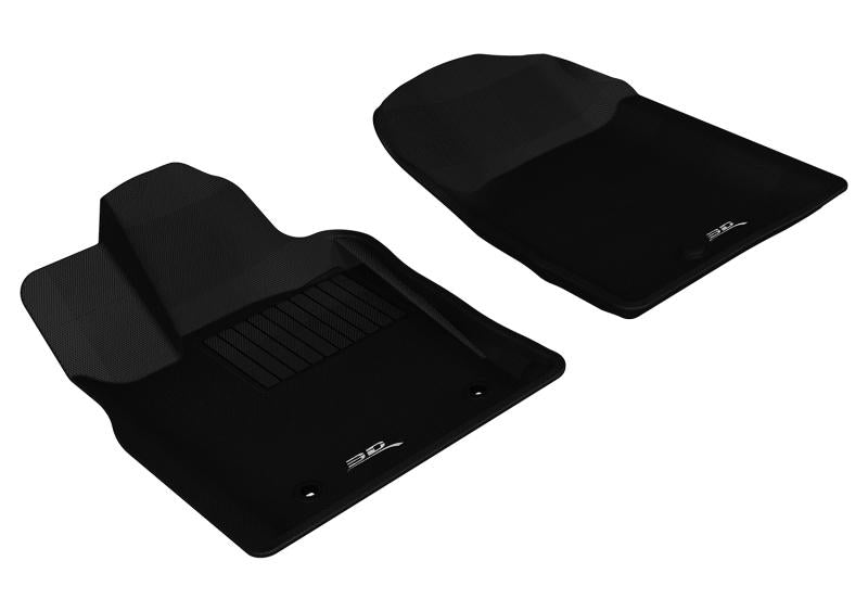 3D MAXpider 2011-2012 Dodge/Jeep Durango/Grand Cherokee Kagu 1st Row Floormat - Black L1DG00611509 Main Image