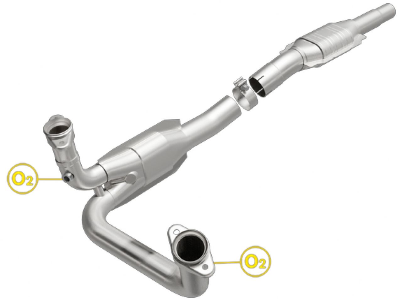 MagnaFlow Ford Bronco HM Grade Federal / EPA Compliant Direct-Fit Catalytic Converter