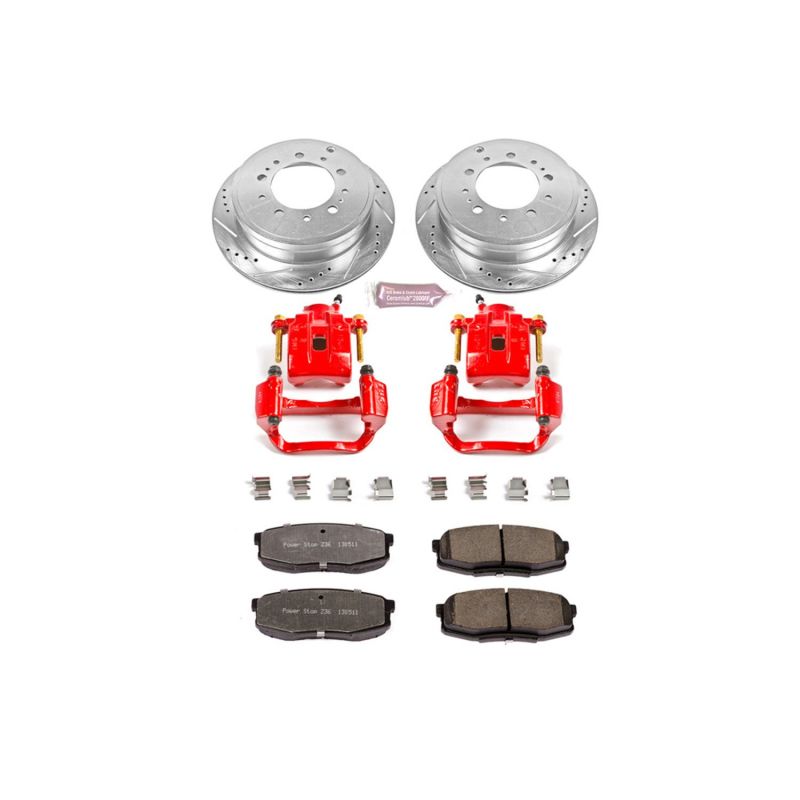 PowerStop PSB Z36 Truck & Tow Kit w/Cals Brakes, Rotors & Pads Brake Kits - Performance D&S main image