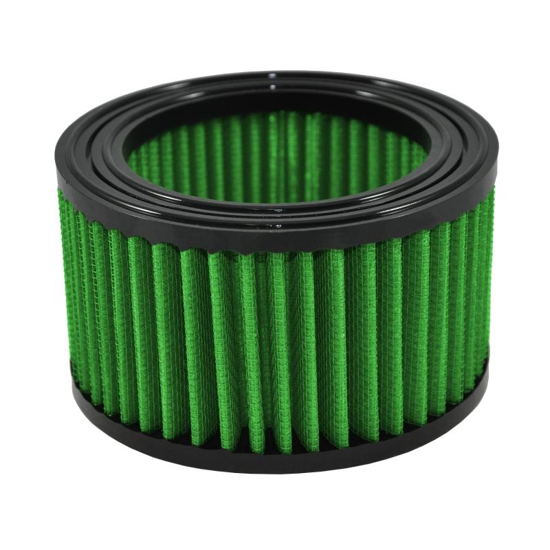 Green Filter 61-63 Chevy Corvair 145 H6 OD 5.375in. / ID 3.75in. / H 3.188in. Round Filter 7198 Main Image