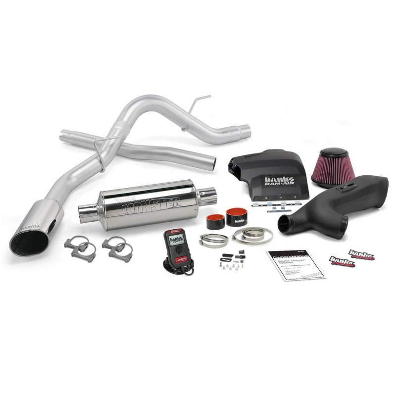 Banks Power 11-14 Ford F-150 3.5L EcoBoost Stinger System - SS Single Exhaust w/ Chrome Tip 48494 Main Image