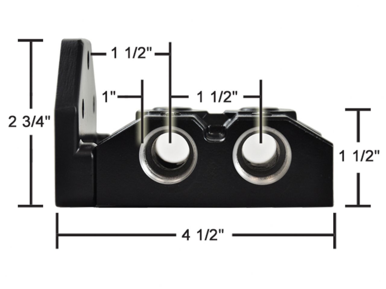 Derale Premium Side-Ports Filter Mount (13/16-16)