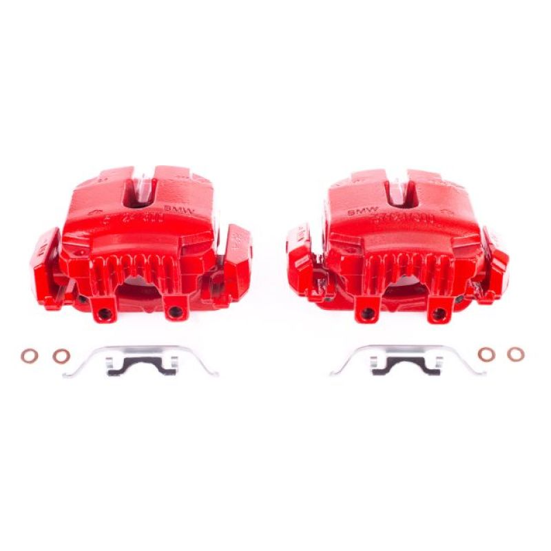 PowerStop PSB Red Calipers Brakes, Rotors & Pads Brake Calipers - Perf main image