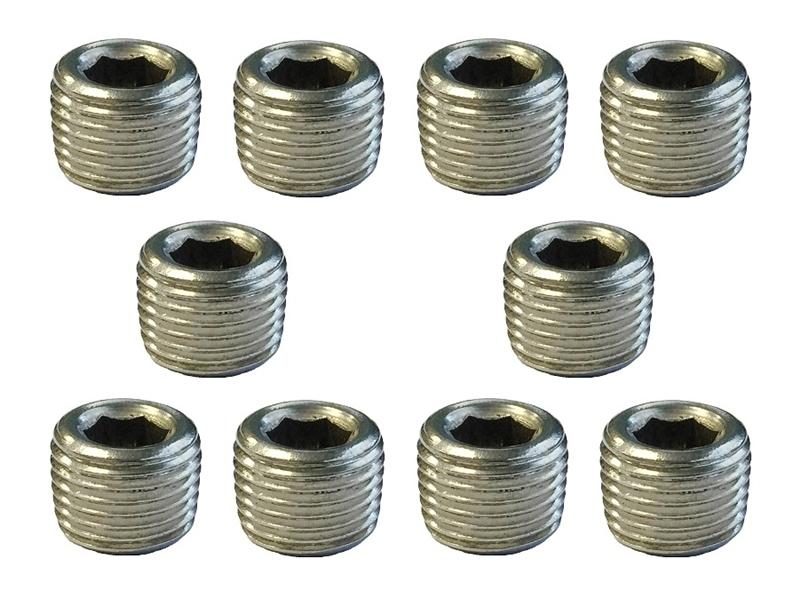 Torque Solution Stainless Steel 1/8 in NPT Plug: Universal 10 Pack TS-NPT-18.10 Main Image