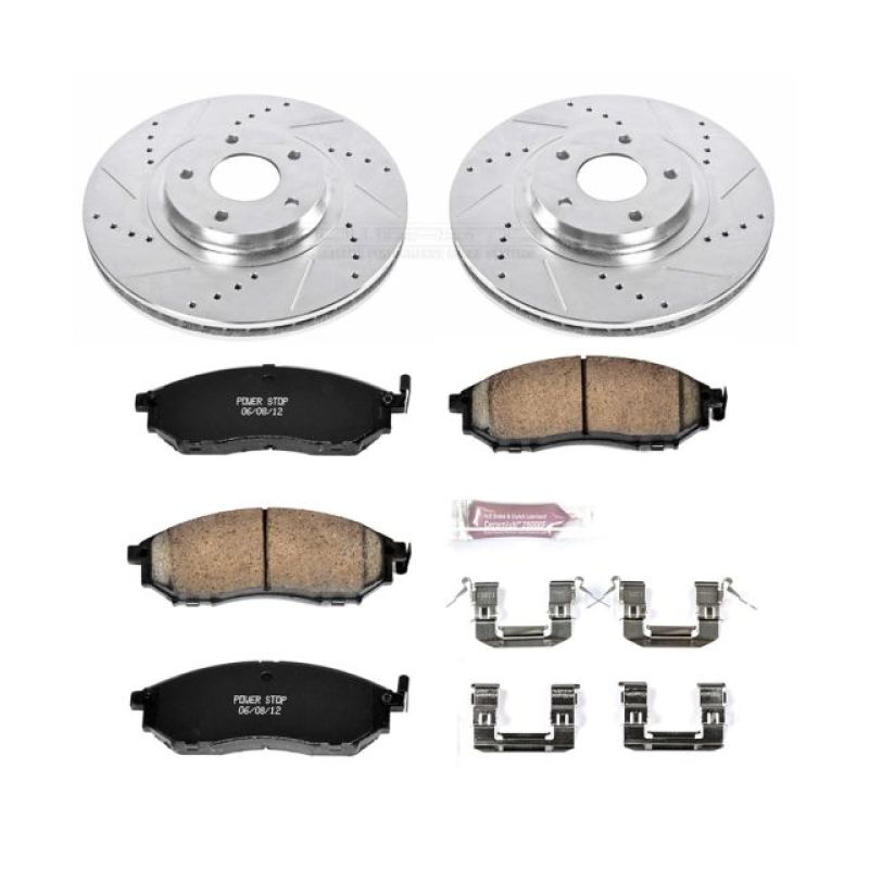 PowerStop PSB Z23 Evolution Kit Brakes, Rotors & Pads Brake Kits - Performance D&S main image