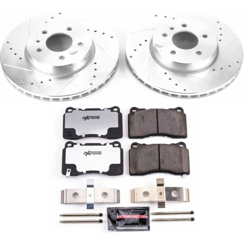 PowerStop PSB Z26 Street Warrior Kit Brakes, Rotors & Pads Brake Kits - Performance D&S main image