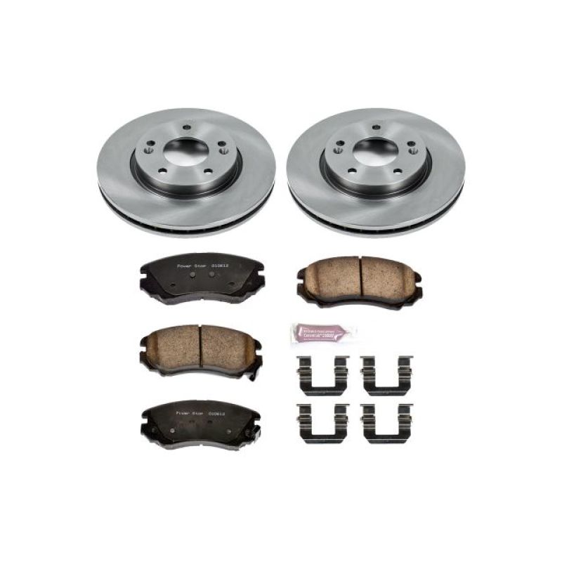 PowerStop PSB Autospecialty Kit Brakes, Rotors & Pads Brake Kits - OE main image