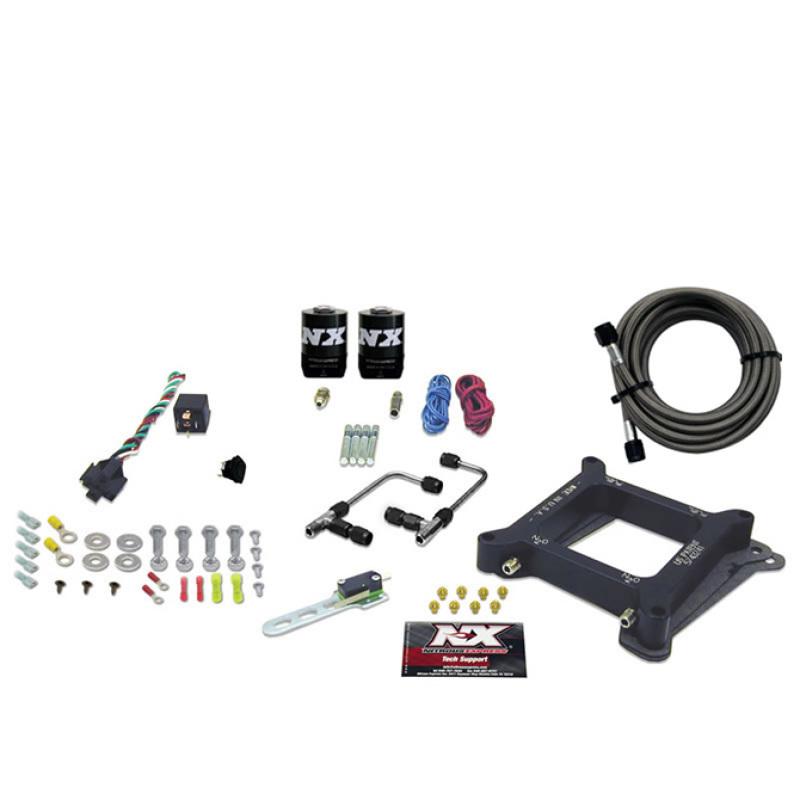 Nitrous Express 4150 Gemini Stage 6 Nitrous Kit (50-300HP) w/o Bottle 60040-00 Main Image