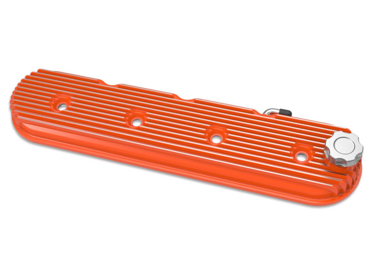 Holley Vintage Series Finned LS Valve Covers, Standard Height