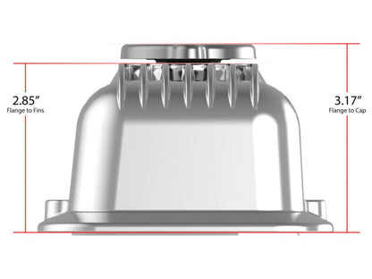 Holley Small Block Chevy "Muscle Series" Valve covers, Finned - Polished